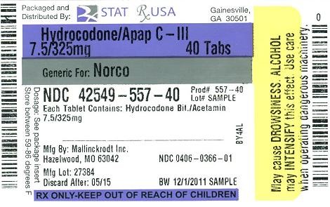 HYDROCODONE BITARTRATE AND ACETAMINOPHEN